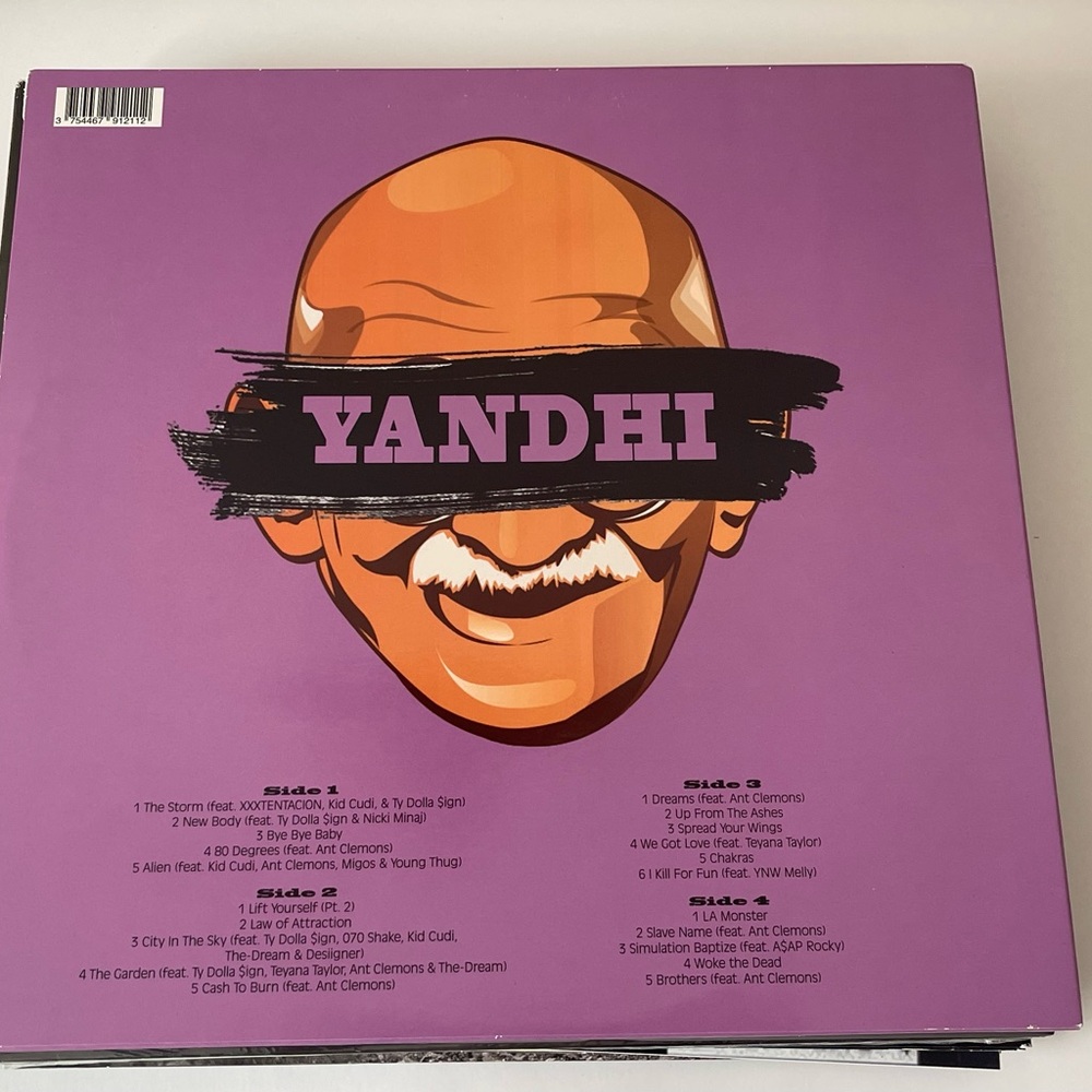 YANDHI Album Kanye West 
VINYL" - Picture 2 of 2